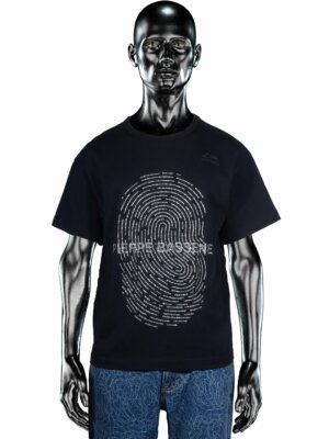 Glitta℗ Fingerprint T-Shirt Black - Pierre Bassene