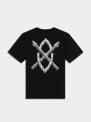 Black Chain Shield T-Shirt - Daily Paper