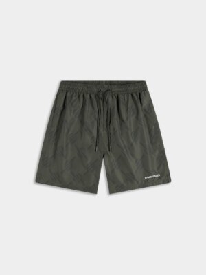 Kalamata Dotted Monogram Swimshorts - Daily Paper