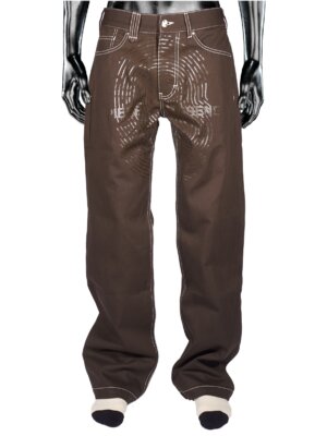 Fingerprint Denim Brown - Pierre Bassene