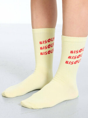 Socks Sonics Light Yellow - Bisous