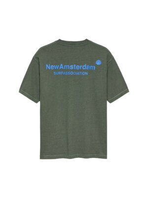 Logo Tee Teal - New Amsterdam Surf Association