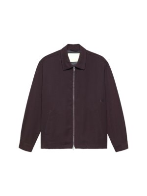 Zip Up Shirt Burgundy - New Amsterdam Surf Association