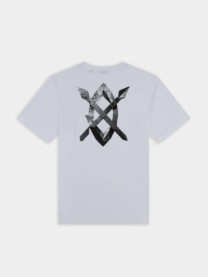 White Origami Shield T-Shirt - Daily Paper
