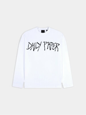 White Scribble Ls T-Shirt - Daily Paper