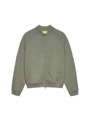 Waffle Zip Up Sea Grass - New Amsterdam Surf Association