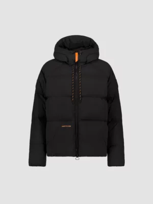 Doudoune Azael Oversize Capuche Ajustable Black - Gertrude