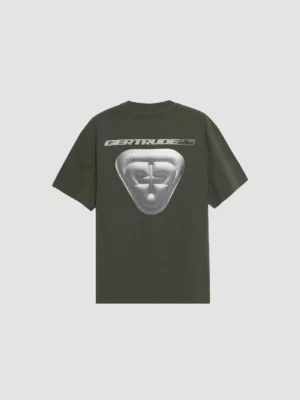 T-Shirt Leon Archive Jersey De Coton Greenish - Gertrude