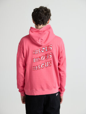 Hoodie Sonics Application Pink - Bisous