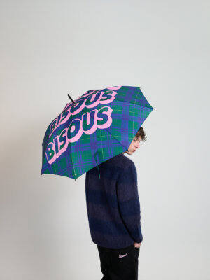 Bisous Umbrella Sonics Tartan - Bisous