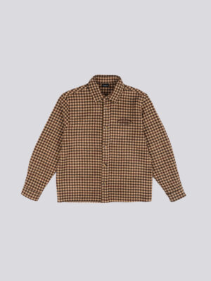 Hunter Checks Brown Shirt - Goodies Sportive