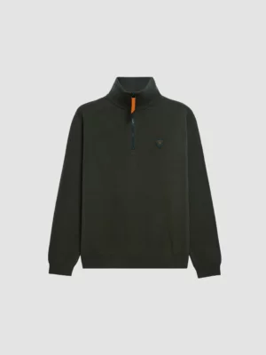 Pull Lewispatch Maille Jacquard Dark Green - Gertrude