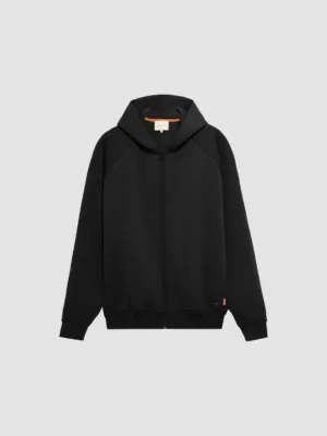 Sweat À Capuche Melvin Zip Intégral Black - Gertrude
