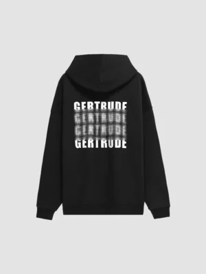 Titusdots French Terry Hoodie Black - Gertrude