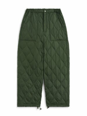 Military Wide Down Pants Olive - Taion