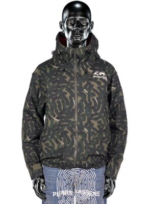 Camo℗ Field Jacket Khaki Green - Pierre Bassene
