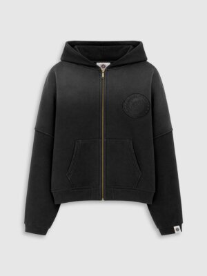 Sunfaded Zip Black - Sweet Pants