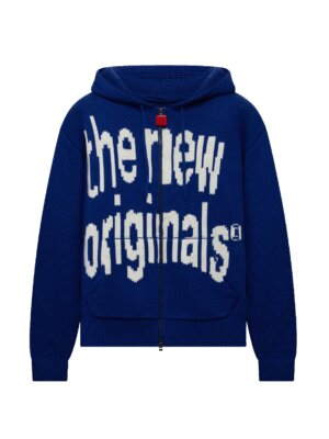 Big Logo Knit Hoodie Surf The Web - The New Originals