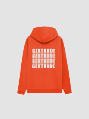 Sweat À Capuche Antoine Dots Deep Orange - Gertrude